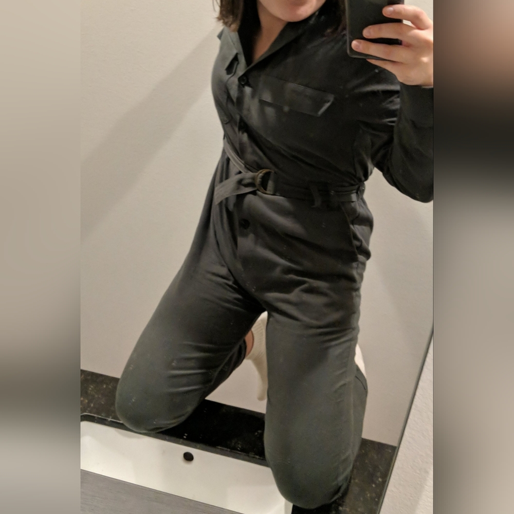 Apiece Apart Jumpsuit Green 100% Cotton